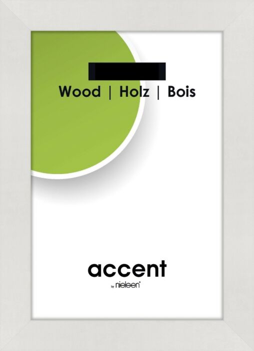 Fotolijst Accent Wood Wit - 40x50 cm 
