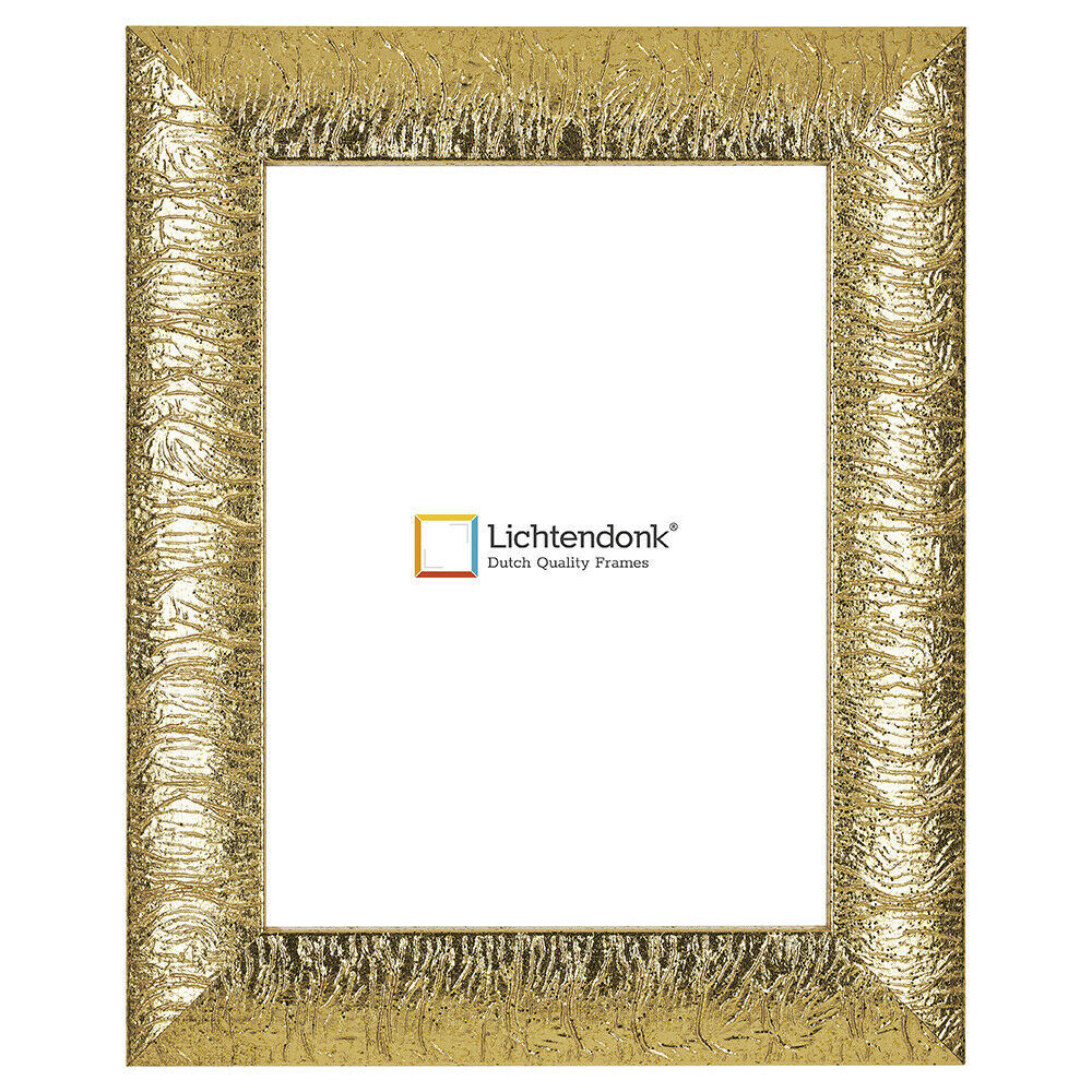 laser Zuidwest boom Fotolijst – Glitter Gold Leaf | Fotolijsten.nl
