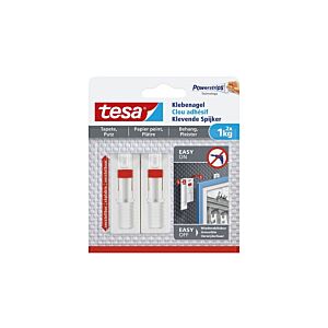 SOFT-RAIL® 5 St. fotohaken, mini, zilver, accessoires voor fotorails en schilderijrails