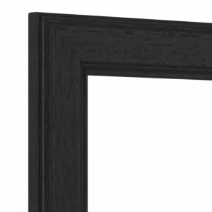 Fotolijst - Landelijke Stijl - Zwart met zichtbare houtnerf, 13x18cm