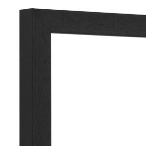 Fotolijst - Zwart - Vierkant profiel met zichtbare houtnerf, 13x18cm