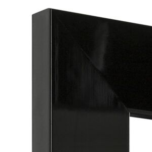 Fotolijst hoogglans zwart, 60x60cm