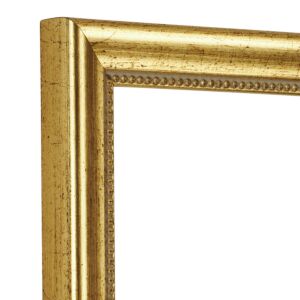 Klassieke Fotolijst - Gepatineerd goud met structuurbies, 50x60cm
