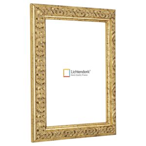 Barok Fotolijst - Gepatineerd Goud, 10x15cm