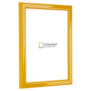 Fotolijst - Hoogglans licht oranje, 10x15cm