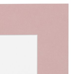 Passe-partout - Roze met witte kern, 40x50cm